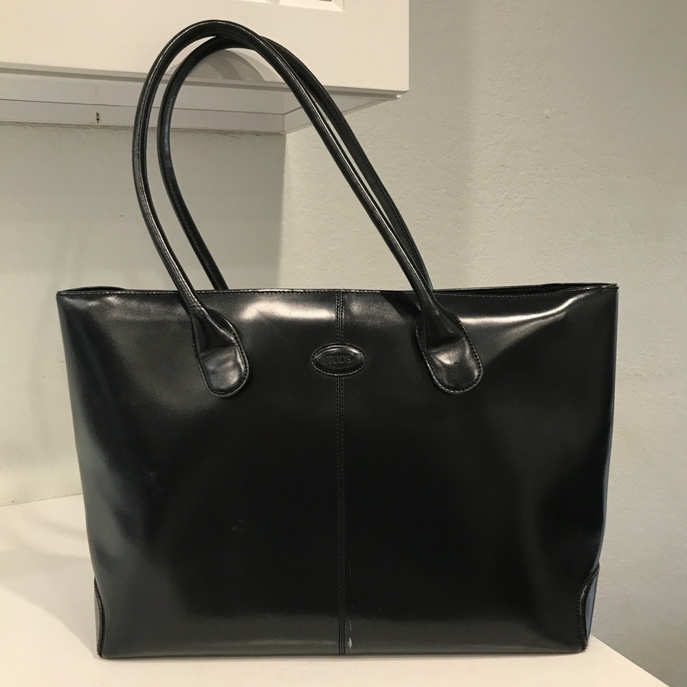 Tod’s Iconic Lady Di Black Tote